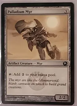 MtG Palladium Myr Scars of Mirrodin Regular - Image 1