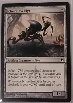 MtG Ichorclaw Myr Scars of Mirrodin Regular - Image 1