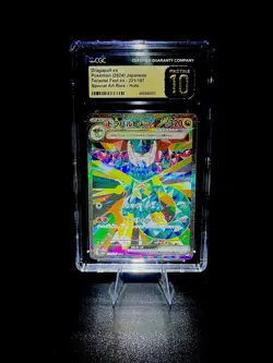 Pokemon Dragapult ex Special Art Rare Holo Terastal Fest ex 221/187 CGC 10 - Image 2