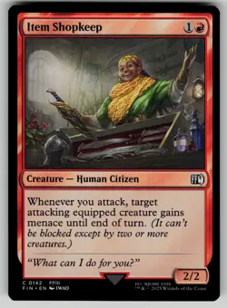 Item Shopkeep 142 MTG regular FINAL FANTASY - Image 1