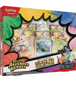 First Partners Ascended Heroes Deluxe Pin Collection Pokemon Mega Evolution TCG - Image 1