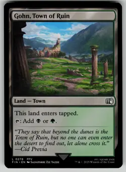 Gohn, Town of Ruin 278 MTG regular FINAL FANTASY - Image 1