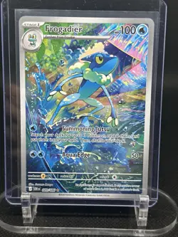 Pokemon TCG Frogadier Full Art Holo CRI 089/086 NM Pack Fresh - Image 1