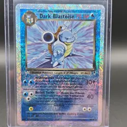 2002 Pokemon TCG Dark Blastoise 4/110 Legendary Collection Reverse Holo - Image 1