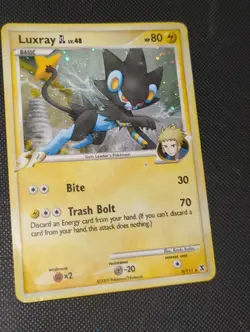 Pokemon Luxray 9/111 - Rare Holo Platinum Rising Rivals 2009 - Image 1