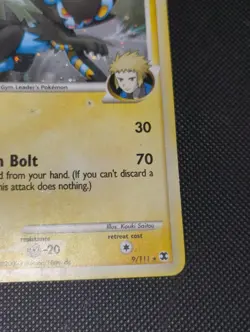 Pokemon Luxray 9/111 - Rare Holo Platinum Rising Rivals 2009 - Image 4