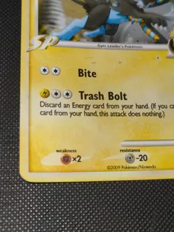 Pokemon Luxray 9/111 - Rare Holo Platinum Rising Rivals 2009 - Image 5