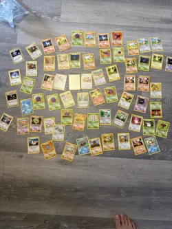 Vintage Pokemon TCG WOTC Base Jungle Fossil Lot 130+ Cards Trainers Energy - Image 2