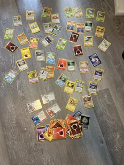 Vintage Pokemon TCG WOTC Base Jungle Fossil Lot 130+ Cards Trainers Energy - Image 3