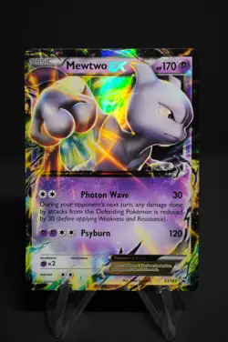 Pokemon TCG Mewtwo EX XY183 Black Star Promo Holo, Foil Ultra Rare - Image 1