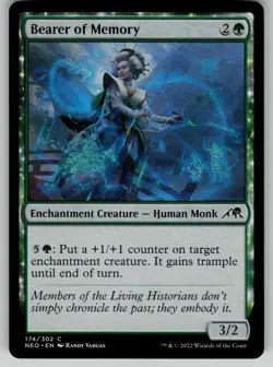 Bearer of Memory 174 MTG regular Kamigawa: Neon Dynasty - Image 1