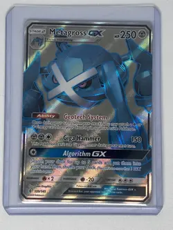 Pokemon TCG Metagross GX 139/145 Guardians Rising Full Art Ultra Rare MP - Image 1
