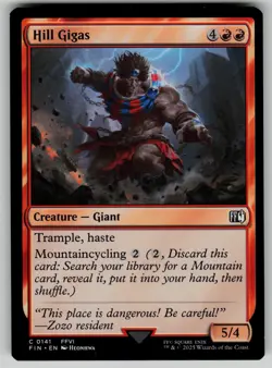 Hill Gigas 141 MTG regular FINAL FANTASY - Image 1