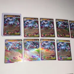 Pokemon TCG M Charizard X -EX 9 Card Lot - Image 1