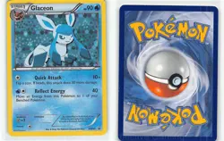 Glaceon BW90 Holo Promo Black And White Promo Pokemon LP Team - Image 3
