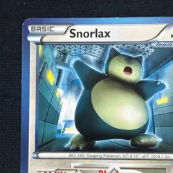 2012 Pokemon Snorlax Team Plasma 101/135 Plasma Storm Regular - Image 5