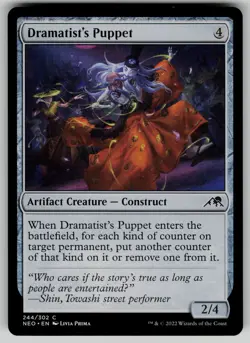 Dramatist's Puppet 244 MTG regular Kamigawa: Neon Dynasty - Image 1