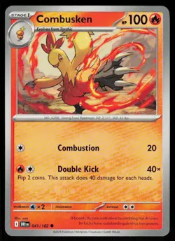 Combusken 041/182 Common Destined Rivals Pokemon Near Mint - Image 1