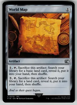 World Map 270 MTG regular FINAL FANTASY - Image 1