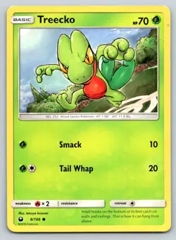 TREECKO 8/168 C CELESTIAL STORM POKEMON MP KOIZUMI - Image 1
