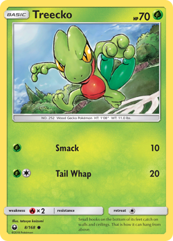TREECKO 8/168 C CELESTIAL STORM POKEMON MP KOIZUMI - Image 4