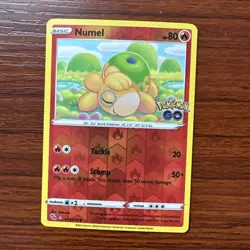 Numel (Peelable Ditto) 013/078 Pokemon GO Reverse Holo NM/M - Image 1