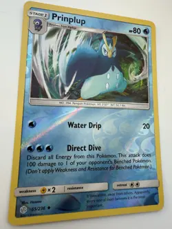 Prinplup Reverse Holo - Cosmic Eclipse Near Mint Pokemon TCG - Image 2
