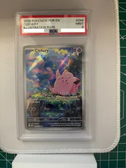 Pokemon Clefairy 094/088 Perfect Order Illustration Rare PSA9 *Read Description* - Image 1