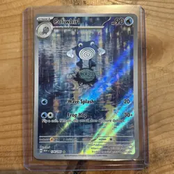 Poliwhirl 176/165 Illustration Rare - Pokemon 151 English - NM- LP+ - Image 1