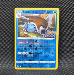 Pokemon Blastoise (Pokemon Go) 017/078 RARE REVERSE HOLO (NM/LP) - Image 1