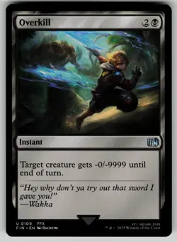 Overkill 109 MTG regular FINAL FANTASY - Image 1