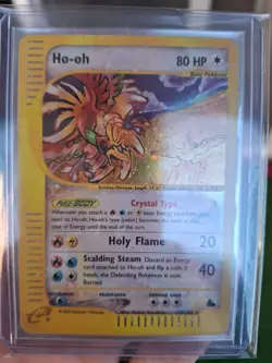 Pokemon ENG Crystal Ho-Oh Regular Holo Skyridge 149/144 - Image 5