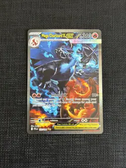 Pokemon TCG Mega Charizard X Ex 125/094 Special Illustration Rare Near Mint - Image 1
