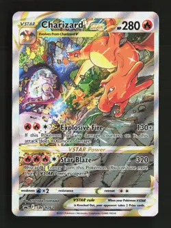 Charizard VSTAR SWSH262 Holo Promo Sword & Shield Promo Pokemon Near Mint - Image 1