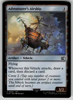 Adventurer's Airship 252 MTG regular FINAL FANTASY - Image 1