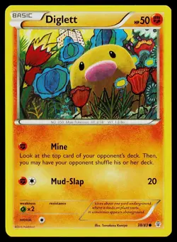 Pokemon Card Generations Diglett 38/83 Common - Image 1