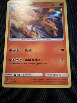 Pokemon TCG Charizard 5/18 Detective Pikachu Holo Rare NM - Image 2
