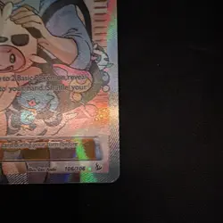 The Pokemon Company Pokemon TCG Pokemon Fan Club 106/106 Flashfire Full Art Holo - Image 5