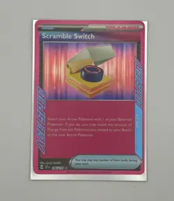 The Pokemon Company Scramble Switch 186/191 Sv08 ACE SPEC Rare Holo EN 2024 - Image 1