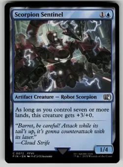 Scorpion Sentinel 72 MTG regular FINAL FANTASY - Image 1