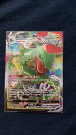 Pokemon Rayquaza VMAX 101/159 Crown Zenith Ultra Rare Holo Eng HP 320 - Image 1