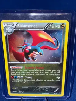 Salamence 8/20 Holo Dragon Vault Pokemon Card 2012 Rare NM - Image 1