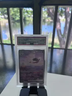 2023 POKEMON MEW EN-151 SPECIAL ILLUSTRATION RARE #199 CHARIZARD EX PSA 8 - Image 2