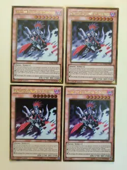 4x Gorz The Emissary Of Darkness PGL2-EN081 Ultra Rare 1st Ed/Unlimited NM - Image 1