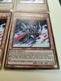 4x Gorz The Emissary Of Darkness PGL2-EN081 Ultra Rare 1st Ed/Unlimited NM - Image 5