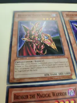 4x Breaker the Magical Warrior SDSC-EN011 Common 1st Edition LP - Image 2