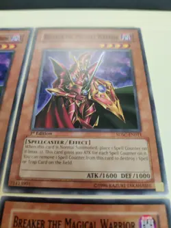 4x Breaker the Magical Warrior SDSC-EN011 Common 1st Edition LP - Image 3