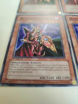 4x Breaker the Magical Warrior SDSC-EN011 Common 1st Edition LP - Image 4
