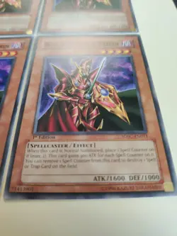 4x Breaker the Magical Warrior SDSC-EN011 Common 1st Edition LP - Image 5