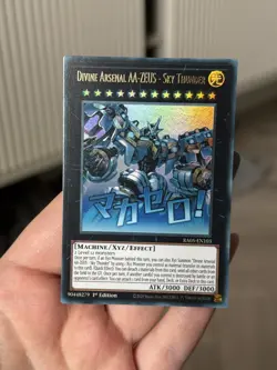 Divine Arsenal AA-ZEUS - Sky Thunder RA05-EN103 Ultra Rare 1st Ed YuGiOh Card NM - Image 1